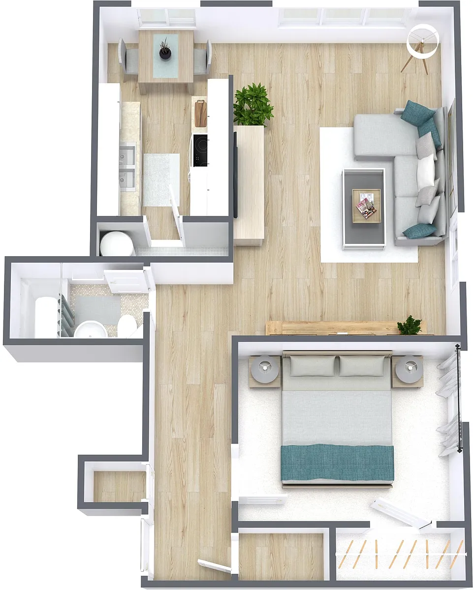Floor plan Olympus