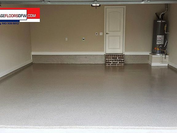 Coated Garage Floor