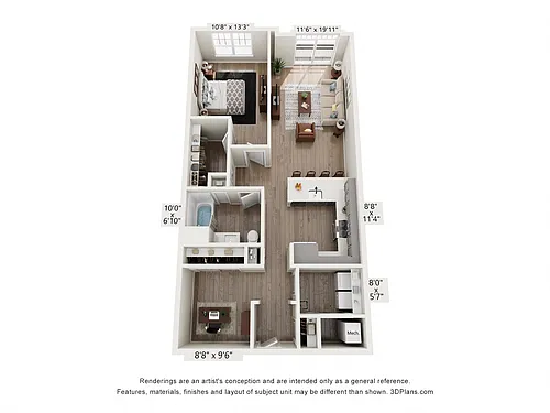 Floor plan Allegretti Style B