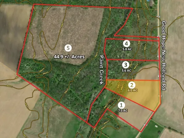 TRACT Two Good Hope New Holland Rd, New Holland, OH 43145
