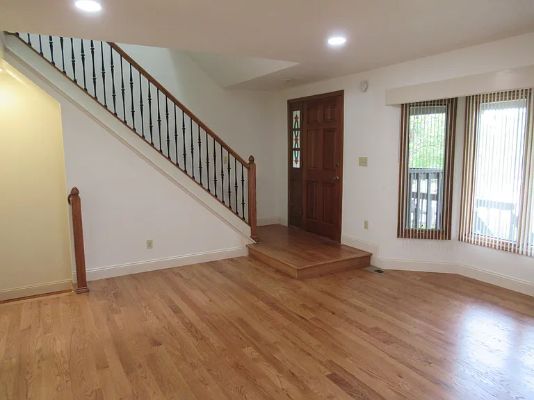 living room and entry