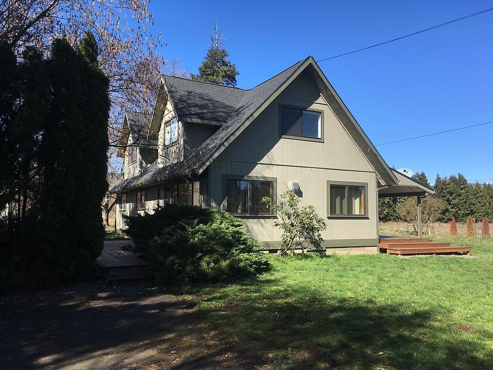 east side of house