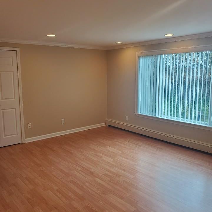 Living room overlooking rear yard.