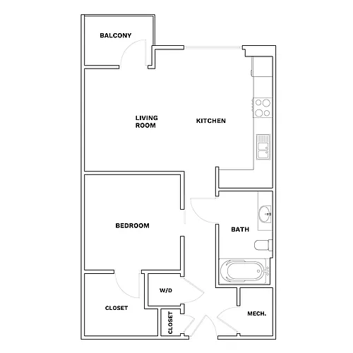 Floor plan S2 X 0X1