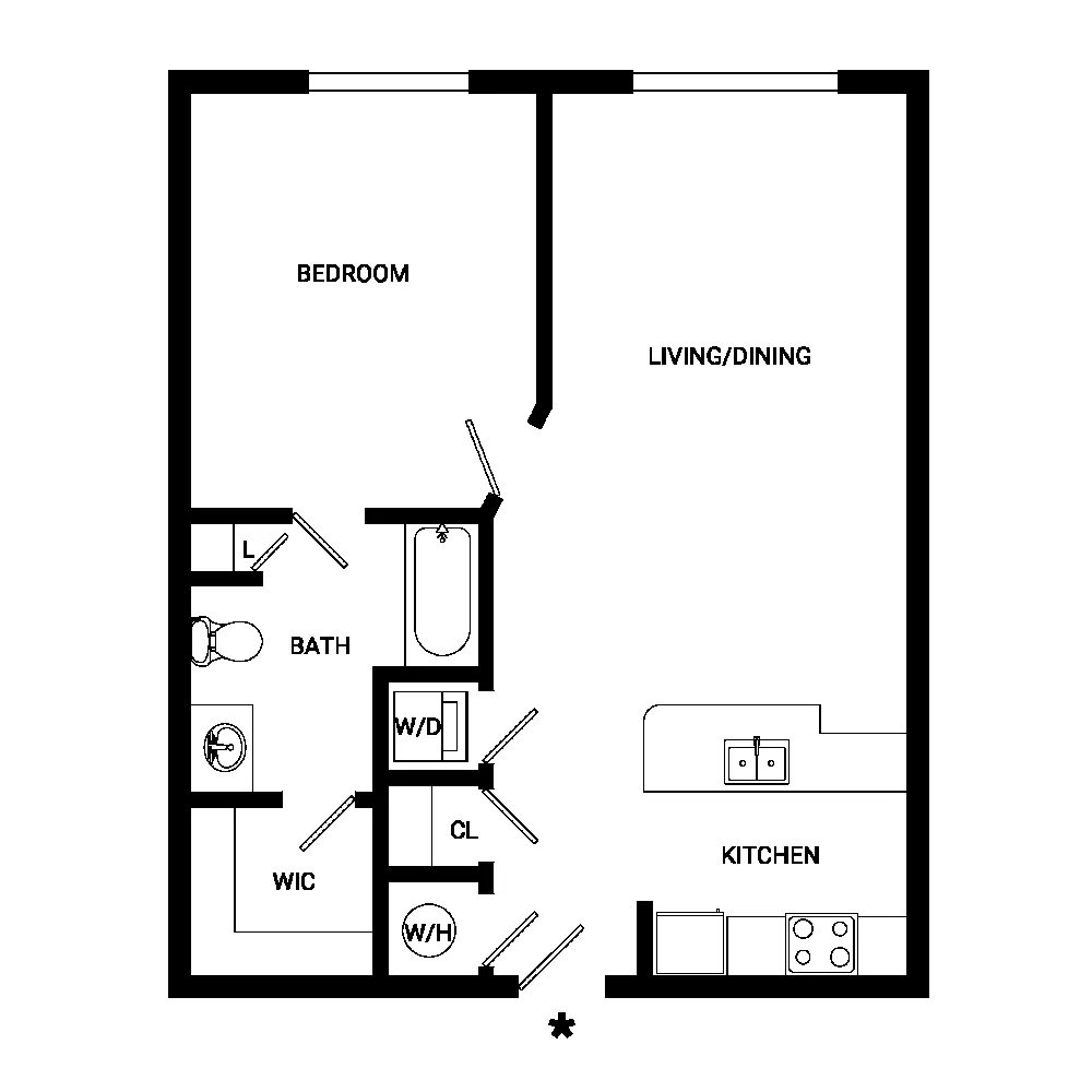 Floor plan Blossom