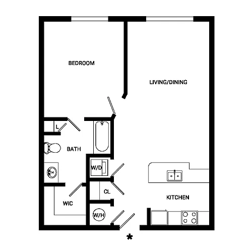 Floor plan Blossom