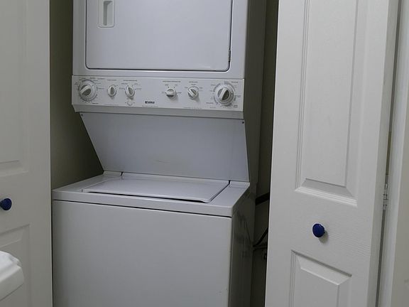 Your own washer and dryer.
