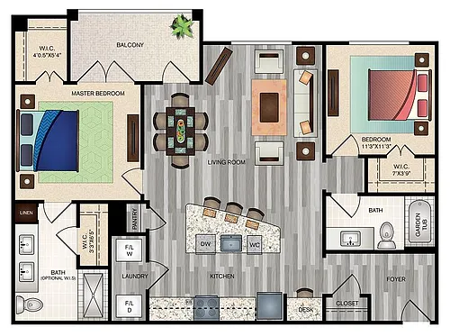 Floor plan B3