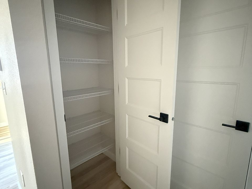 Pantry storage off the kitchen