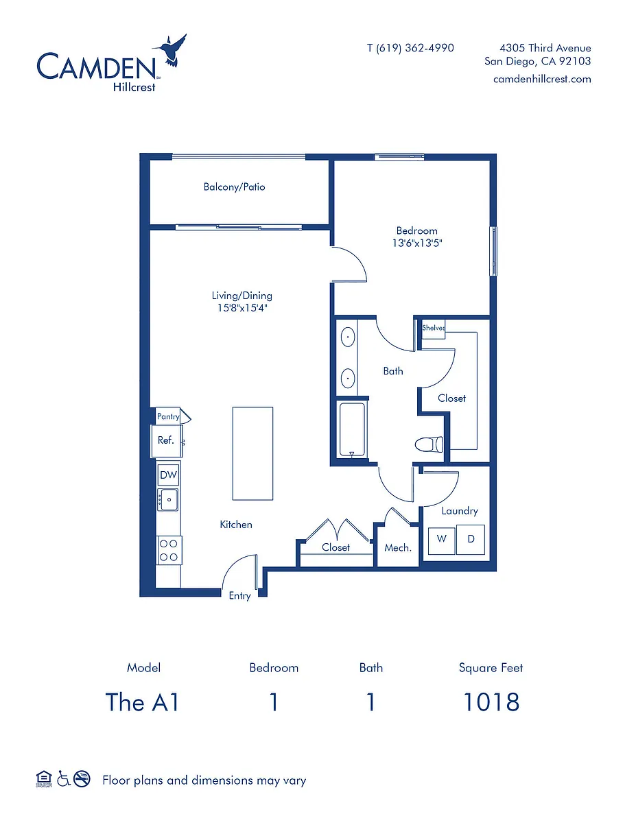 Floor plan The A1