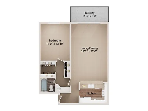 Floor plan Newport 3
