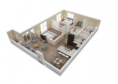 Floor plan Toscana