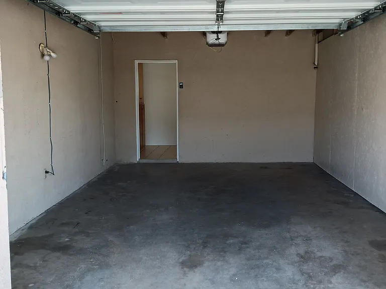 Oversized garage with remote opener