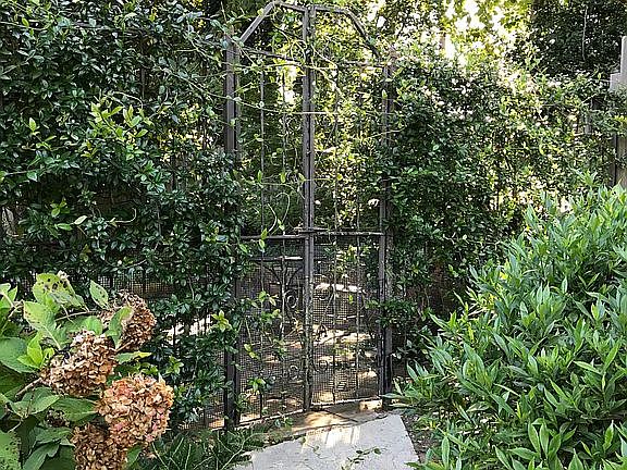 Entrance to Stone Patio