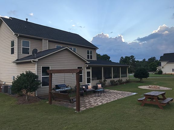 Back side of home