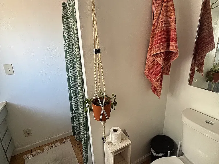One of two bathrooms
