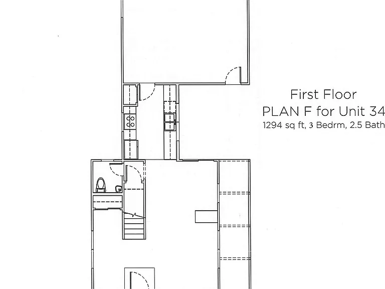 First Floor Plan _ 1,294 sq. ft. First Floor Plan _ 1,294 sq. ft.