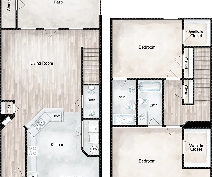 AP2x25B Floorplan Diagram
