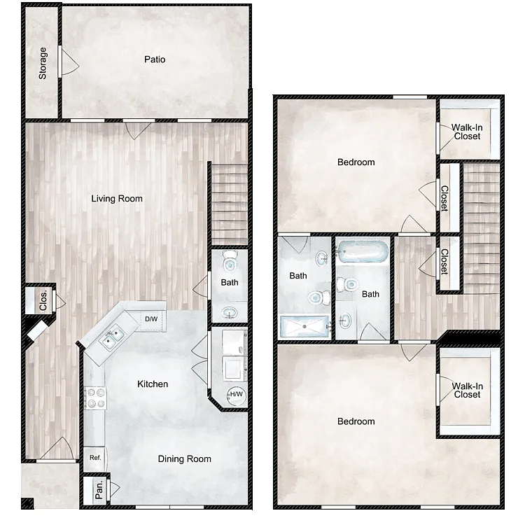 Floor plan AP2x25B