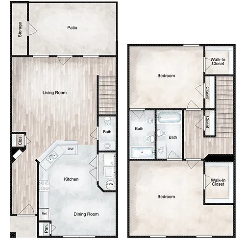 Floor plan AP2x25B