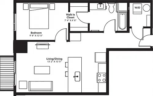 Floor plan A41-DDG