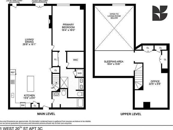 2nd image of 121 W 20th St APT 3C