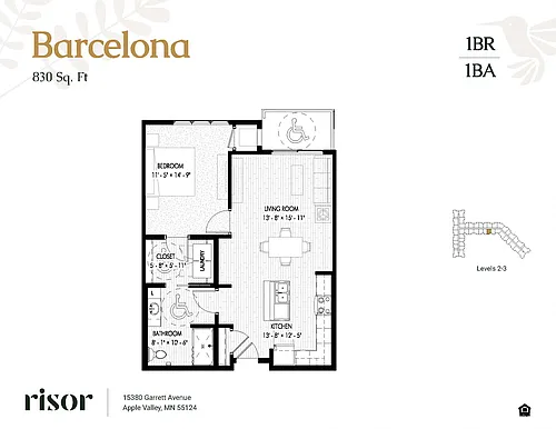 Floor plan Barcelona