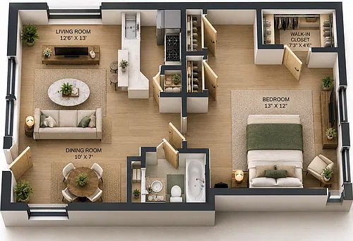 Floor plan Maple