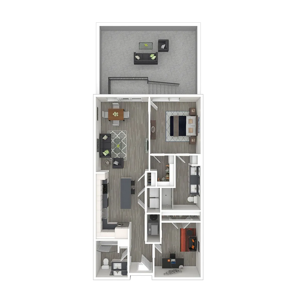 Floor plan 1A Den Ter XL