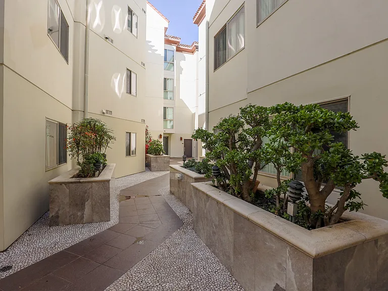 Lower-Level of Interior Courtyard