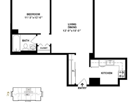 2nd image of 225 E 95th St #D12a