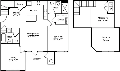 Floor plan A4DL
