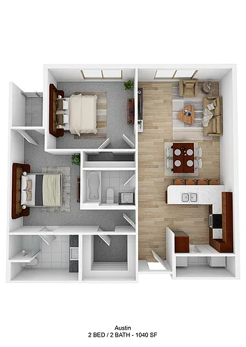 Floor plan B3