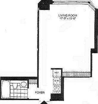 2nd image of 500 W 43rd St APT 25G