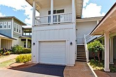 front of unit