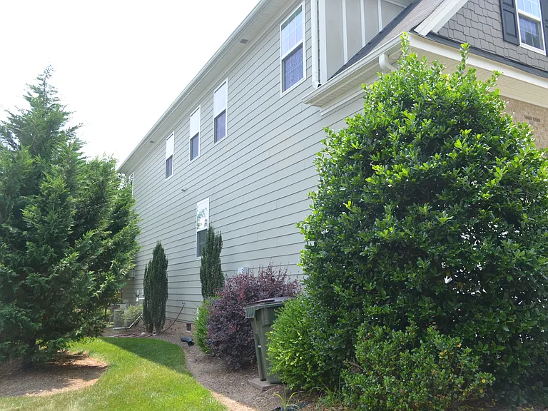 side view of the house