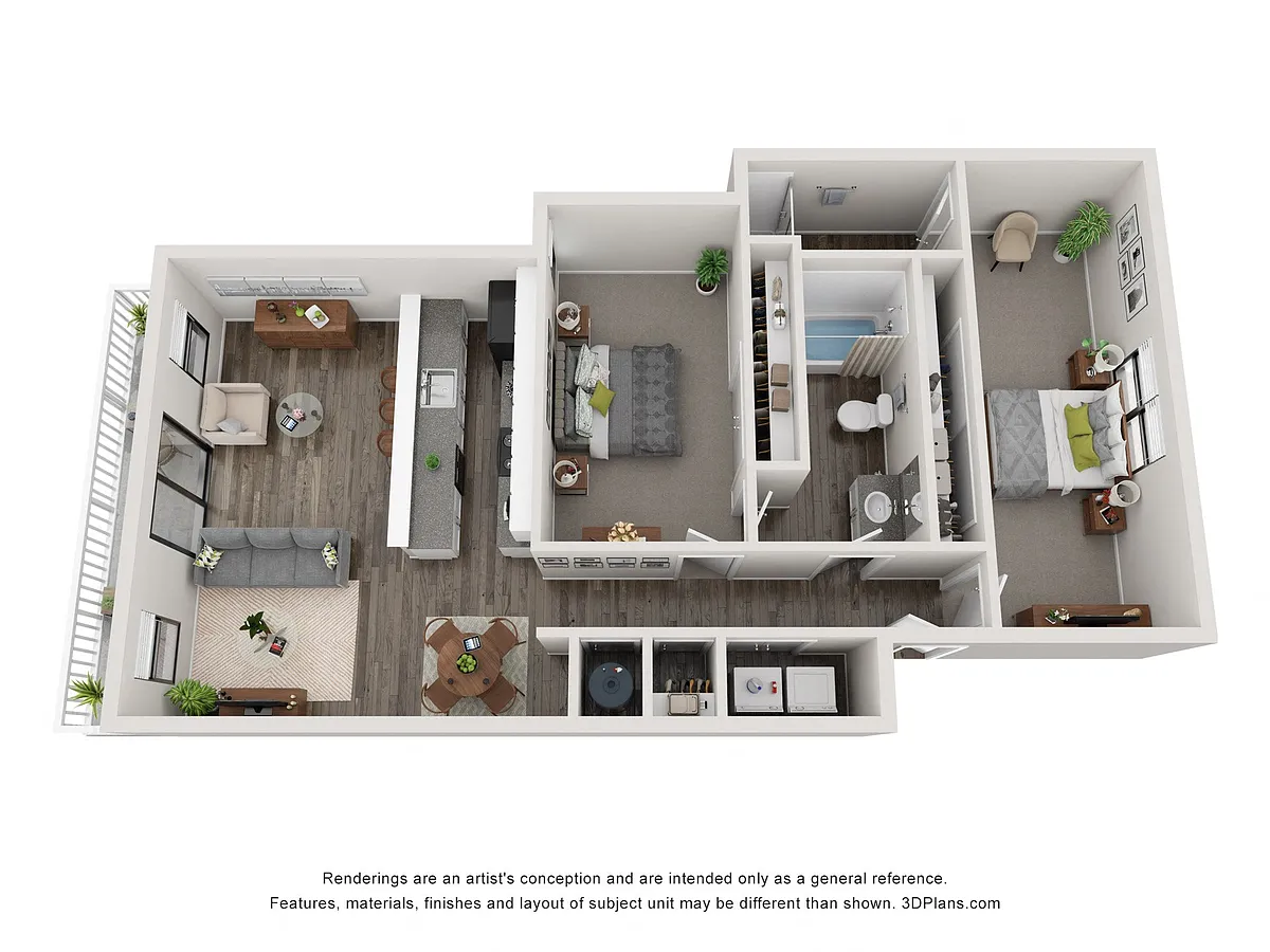 Floor plan B1