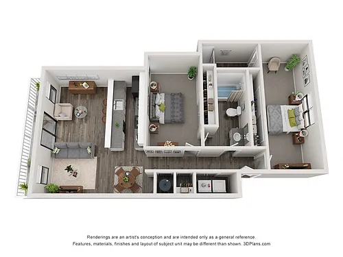 Floor plan B1