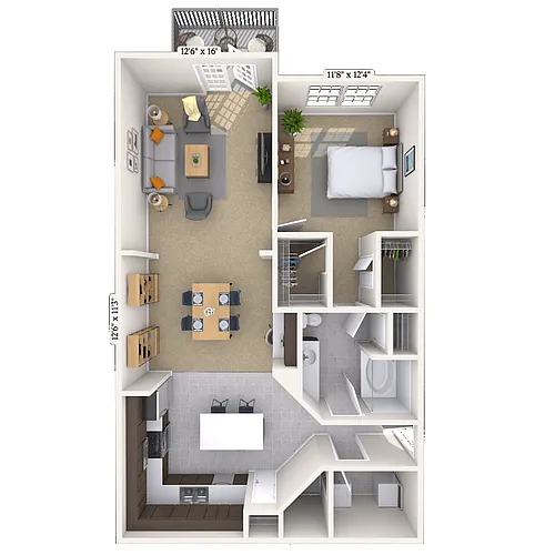 Floor plan Aldridge