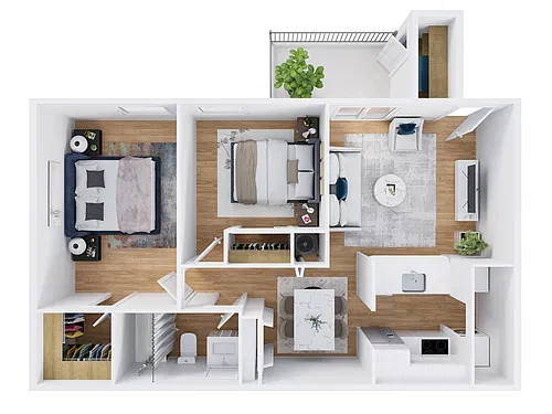 Floor plan The Downtown