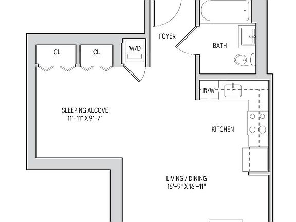 4th image of 180 Myrtle Ave APT 7K