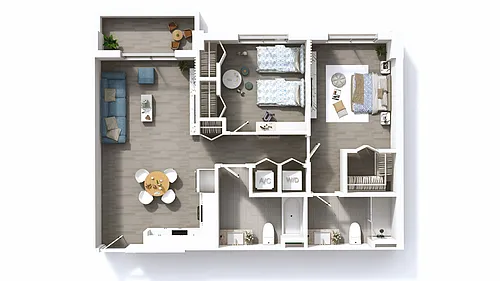 Floor plan B3