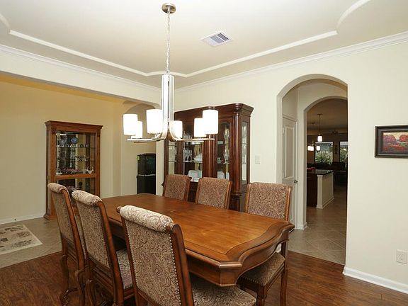 Serve Sunday dinners and holiday meals in this lovely formal dining room