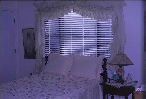 The second bedroom is perfect for guests or an office.