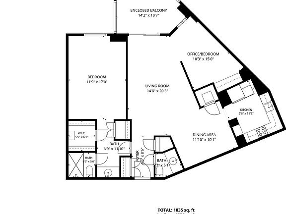 3rd image of 5902 Mount Eagle Dr APT 703