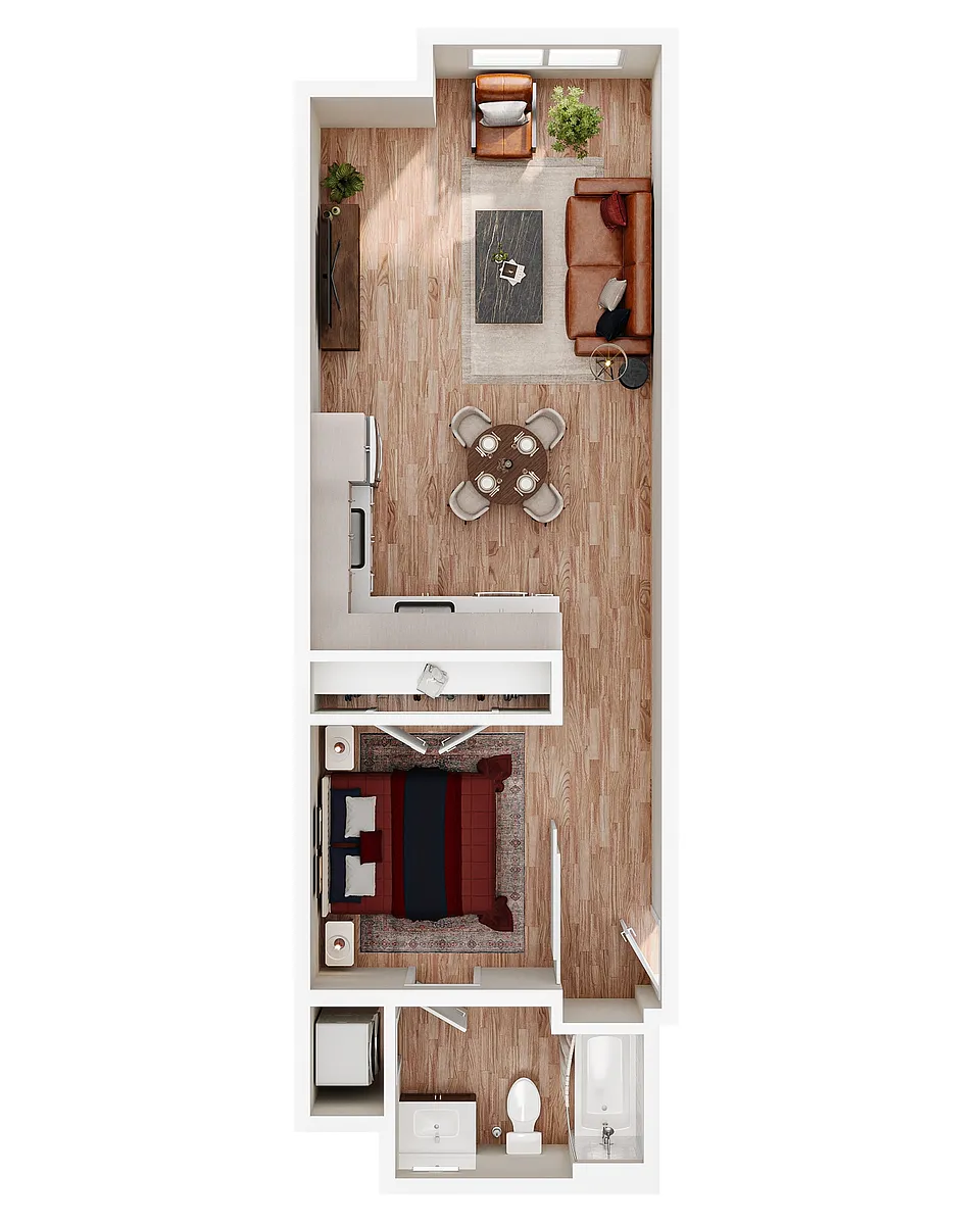 Floor plan 1UD