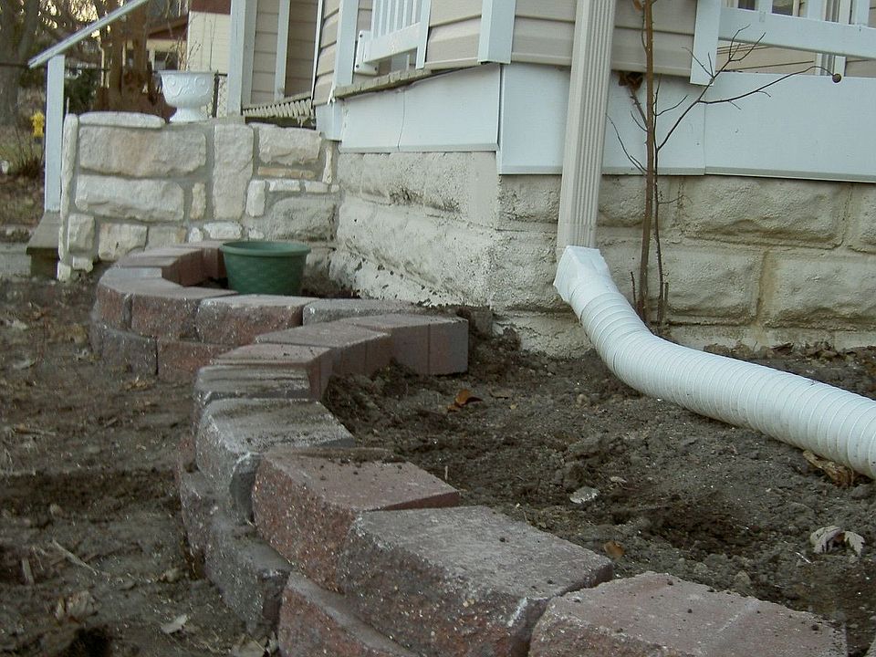 new landcaping, front of home