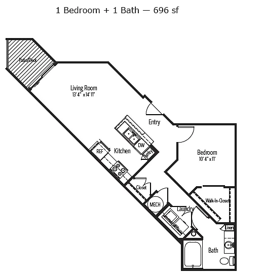 Floor plan Diamond