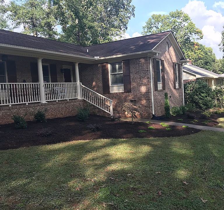 New landscaping 