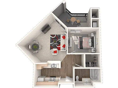 Floor plan Santa Cruz